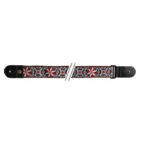 FIRE & STONE STRAP FOLKLORE EDITION JACQUARD ROSSO-BIANCO