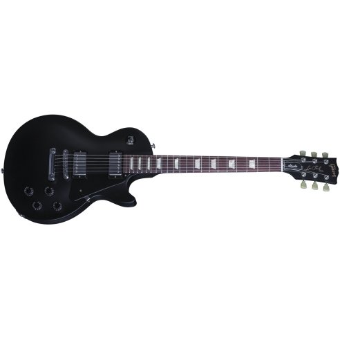 GIBSON LES PAUL STUDIO FADED SATIN EBONY CHROME HARDWARE 2016