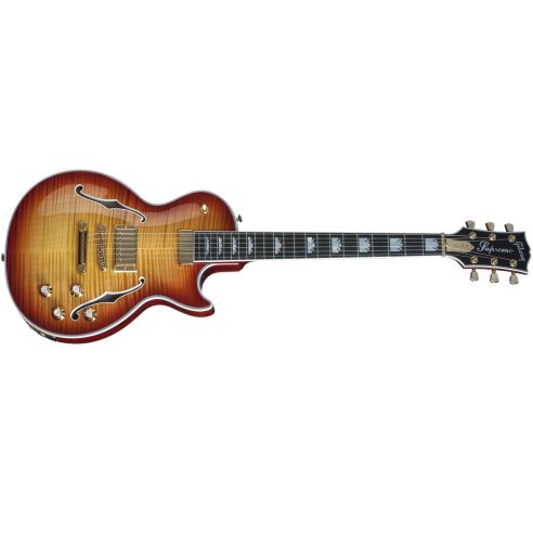 GIBSON LES PAUL SUPREME 2015 HERITAGE CHERRY SUNBURST PERIMETER