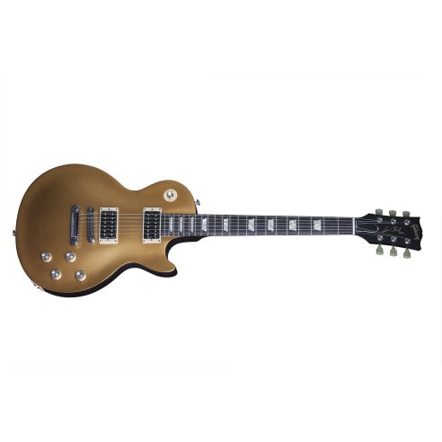 GIBSON LES PAUL TRIBUTE 50'S NECK SATIN GOLD TOP DARK BACK 2016