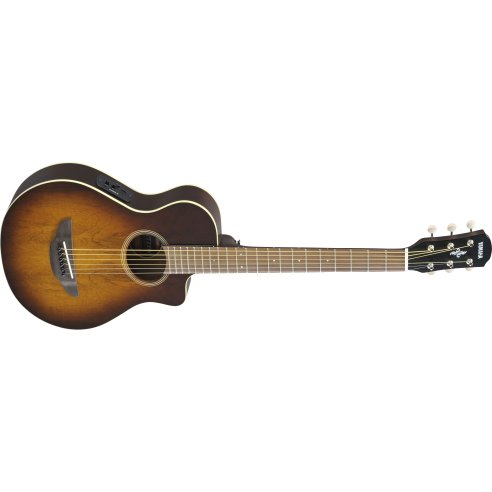 YAMAHA APXT2EW TBS TOBACCO BROWN SUNBURST CHITARRA ELETTROACUSTICA 3/4