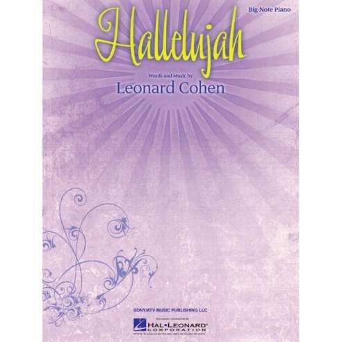LEONARD COHEN HALLELUJAH ESSENTIAL PIANO SINGLES MUSAM1010867