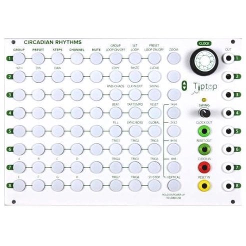 TIP TOP AUDIO CIRCADIAN RHYTHMS GRIS SEQUENCER
