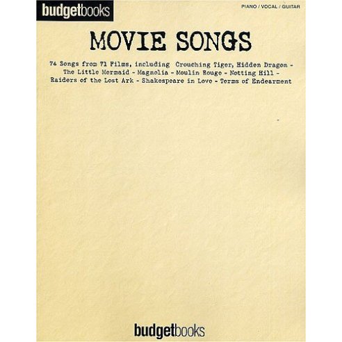 BUDGET BOOKS MOVIE SONGS MLC793