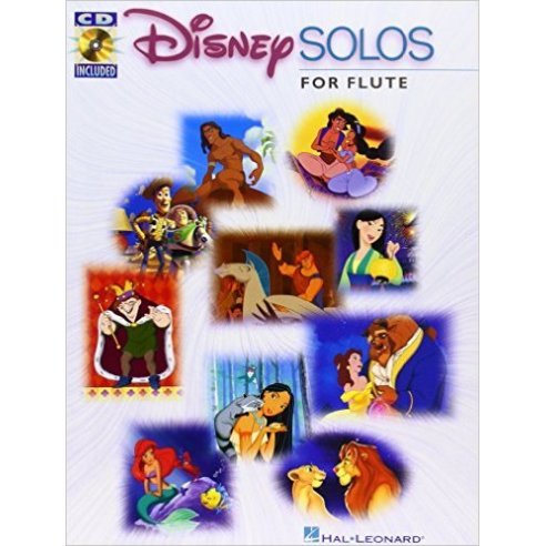 DISNEY SOLOS + CD PER FLAUTO ML901614