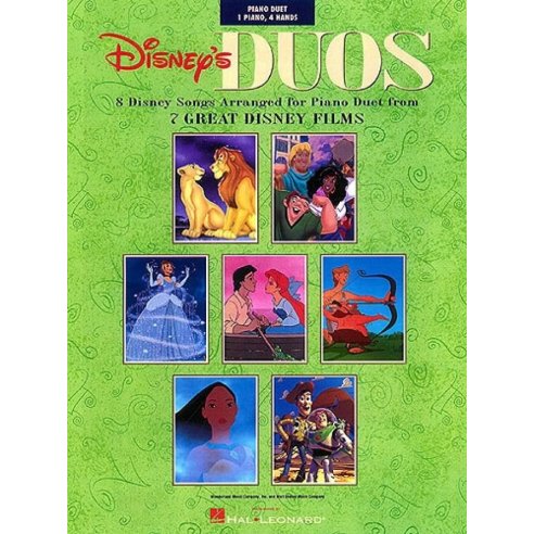 DISNEY 8 SONGS DUOS ML903861