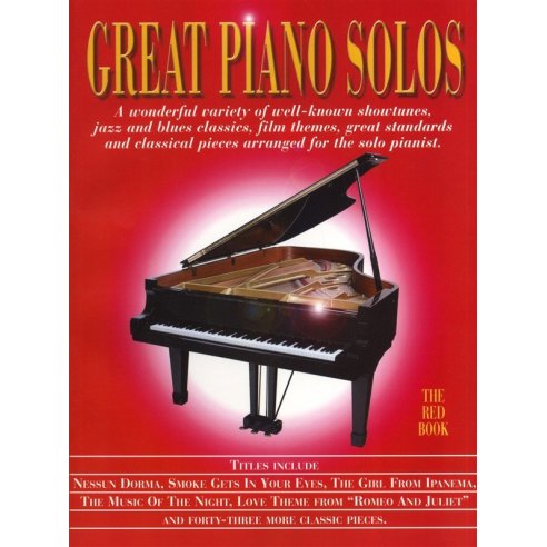 AAVV GREAT PIANO SOLOS RED ML901144