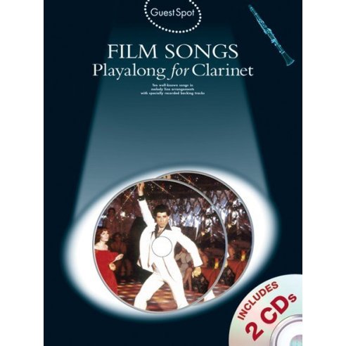 GUEST SPOT 8 FILM SONGS PER CLARINETTO + 2CD ML98090