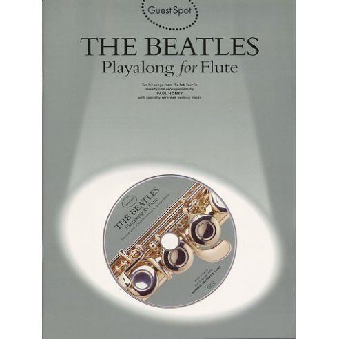 GUEST SPOT THE BEATLES PLAYALONG FLAUTO + CD ML96195