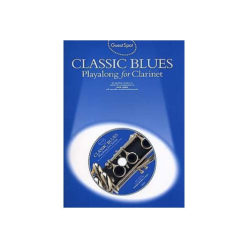 GUEST SPOT CLASSIC BLUES PLAY CLARINETTO + CD ML96178