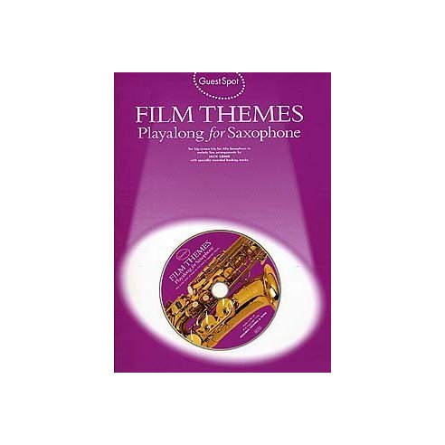 GUEST SPOT FILM THEMES PLAYALONG SAX + CD ML96182