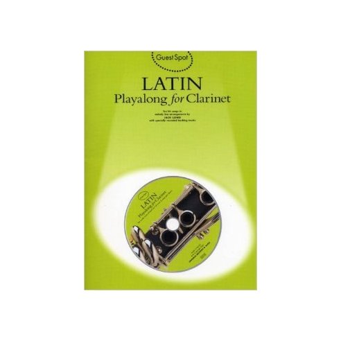 GUEST SPOT LATIN PLAYALONG CLARINETTO + CD ML96186