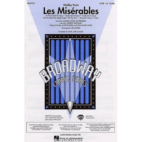 SCHONBERG/BOUBLIL LES MISERABLES + CD ML98080