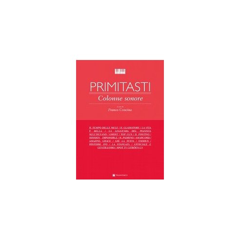 CONCINA PRIMI TASTI COLONNE SONORE
