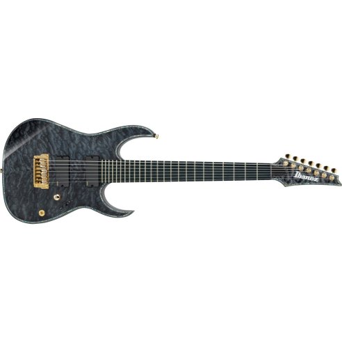 IBANEZ RGIX27FEQM-TG 7 CORDE GRIGIO TRASPARENTE