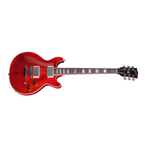 GIBSON LES PAUL CLASSIC DOUBLE CUTAWAY TRANSLUCENT RED