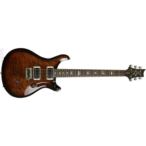 PRS CUSTOM 24 WT BIRDS TR5 WB BLACK GOLD BURST
