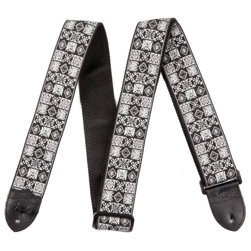 FENDER STRAP 0990614002 STRAP FESTIVAL HOOT  GREY BLACK