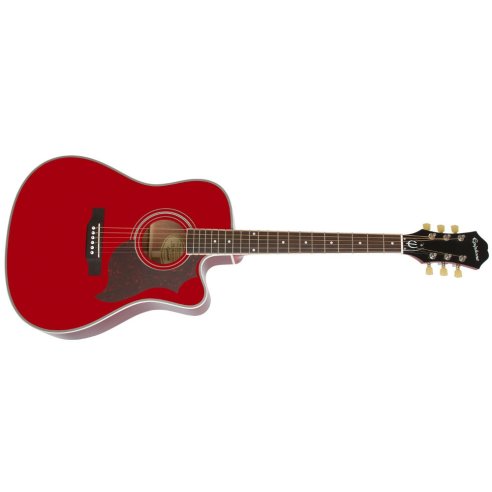 EPIPHONE FT-350SCE WINE RED MIN-ETUNE EQUIPPED