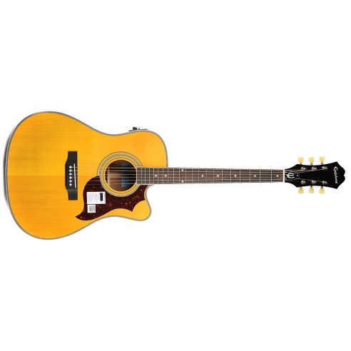 EPIPHONE FT-350SCE NATURAL MIN-ETUNE EQUIPPED