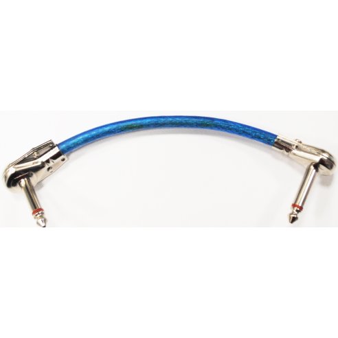 SHINER GY015LT CAVO DOPPIO JACK ANGOLO 0.15 MT TRASPARENTE