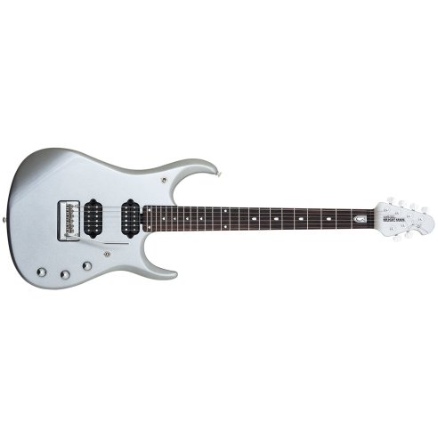 MUSIC MAN JP13 PLATINUM SILVER JOHN PETRUCCI SIGNATURE