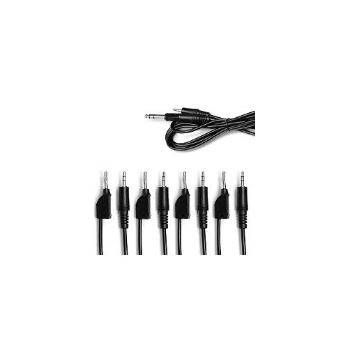 KILPATRICK AUDIO BANANA TO MINIIACK CABLE SET ( 4 CABLES + 1 GROUND CABLE )