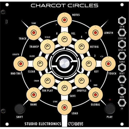 STUDIO ELECTRONICS CHARCOT CIRCLES MODULE BOOMSTAR MODULAR