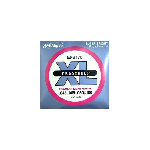 D'ADDARIO EPS170 PROSTEEL 45/100 LONG SCALE