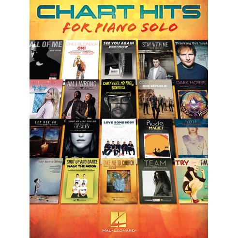 CHARTS HITS FOR PIANO SOLO - HL00151356