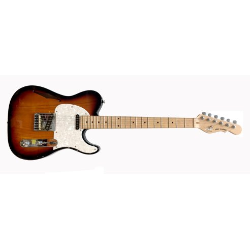 G&L TRIBUTE TG-ASCL-SH-3T ASAT CLASSIC 3 TONE SUNBURST MAPLE