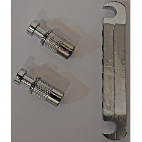 LUCKY MUSIC BG34C-RC ATTACCACORDE NICKEL