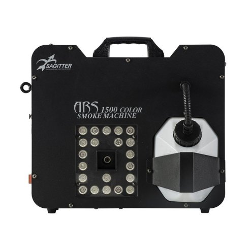 SAGITTER ARS1500C MACCHINA DEL FUMO 1500W + 21 LED RGB DMX CONTROL
