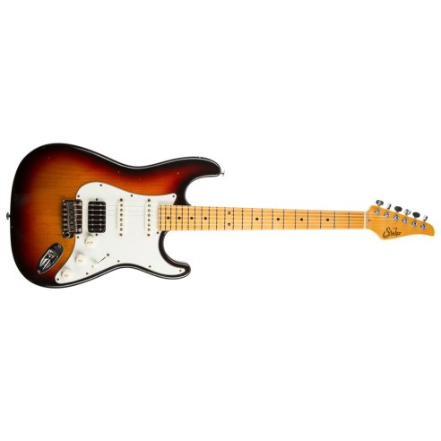 SUHR CLASSIC ANTIQUE HSS 3 TONE SUNBURST MAPLE NECK