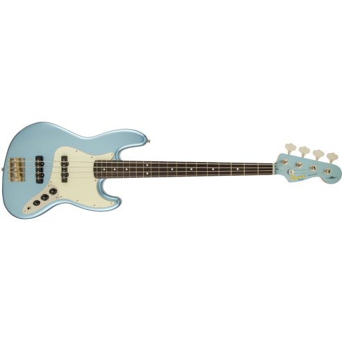 SQUIER JAMES JOHNSTON JAZZ BASS 60s LAKE PLACID BLUE