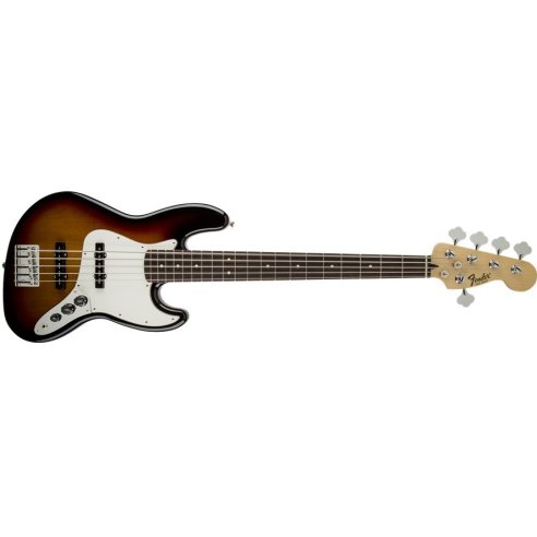 FENDER JAZZ BASS V MEXICO BROWN SUNBURST ROSEWOOD