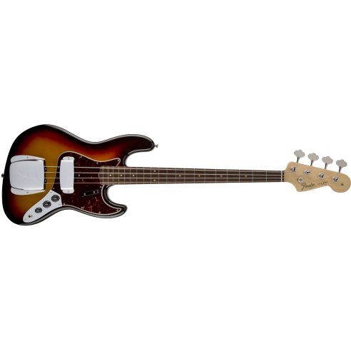 FENDER JAZZ BASS AMERICAN VINTAGE '64 3 COLOR SUNBURST ROSEWOOD NECK