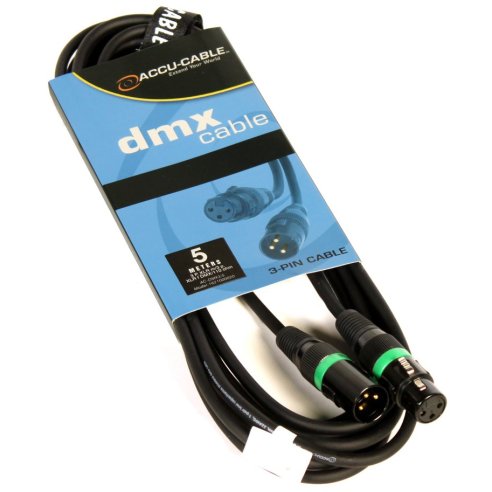 AMERICAN DJ AC-DMX3/5 CAVO DMX 5 METRI  XLR 3 POLI