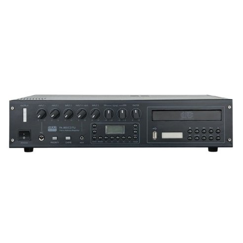 DAP AUDIO PA 805 CDTU AMPLIFICATORE 100V-80W CON CD E TUNER