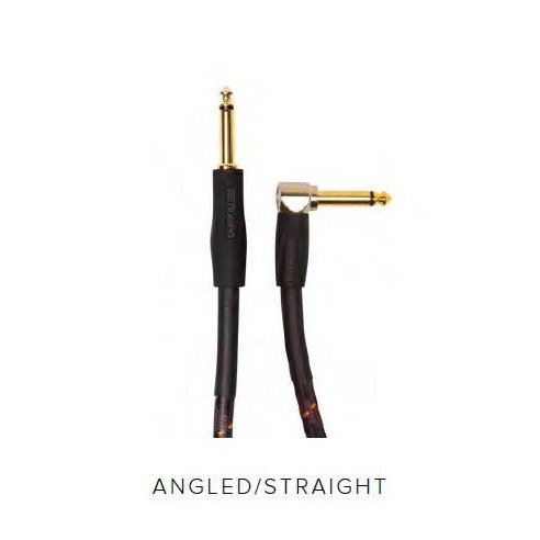 ROLAND RIC-G20A 6 MT INSTRUMENT CABLE ANGLED STRAIGHT