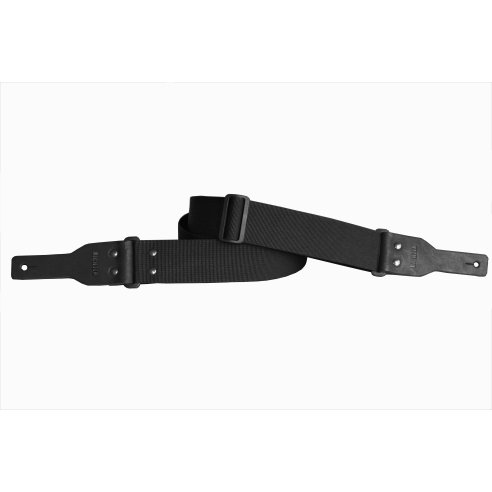RICHTER TRACOLLA 1440 RACOON BLACK POLYPROPYLEN / LEATHER