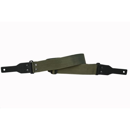 RICHTER TRACOLLA 1442 RACOON KAKI BLACK POLYPROPYLEN / LEATHER