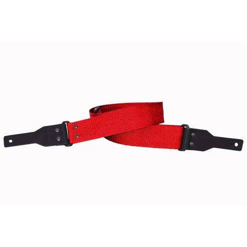RICHTER TRACOLLA 1477 RACOON RED BLACK POLYPROPYLEN / LEATHER