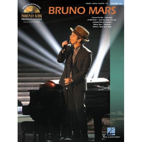 AAVV PIANO PLAY ALONG BRUNO MARS + CD