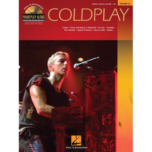 AAVV PIANO PLAY ALONG VOLUME 16 COLDPLAY + CD