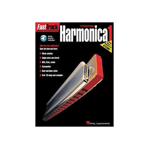 FAST TRACK HARMONICA 1 SONGBOOK HL00695574