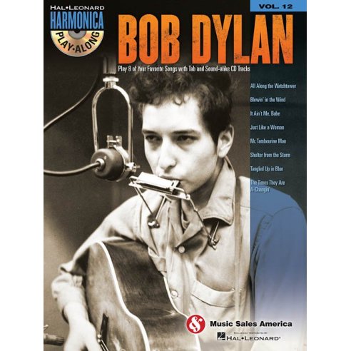 HARMONICA PLAY ALONG VOLUME 12  BOB DYLAN + CD HL00001326
