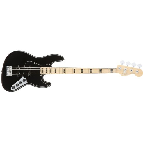 FENDER JAZZ BASS AM ELITE MN BLACK