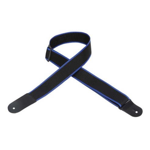 LEVY'S M8POLY-BKB STRAP POLYPROPYLENE. BLACK BLUE