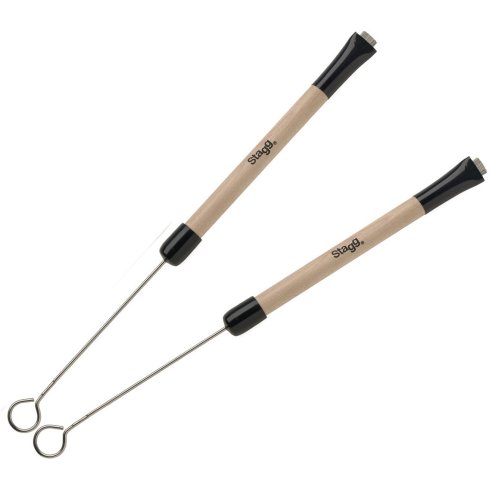 STAGG SBRU20-WM SPAZZOLE TELESCOPICHE IN NYLON